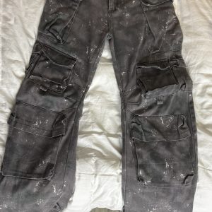 Cargo jeans matizado