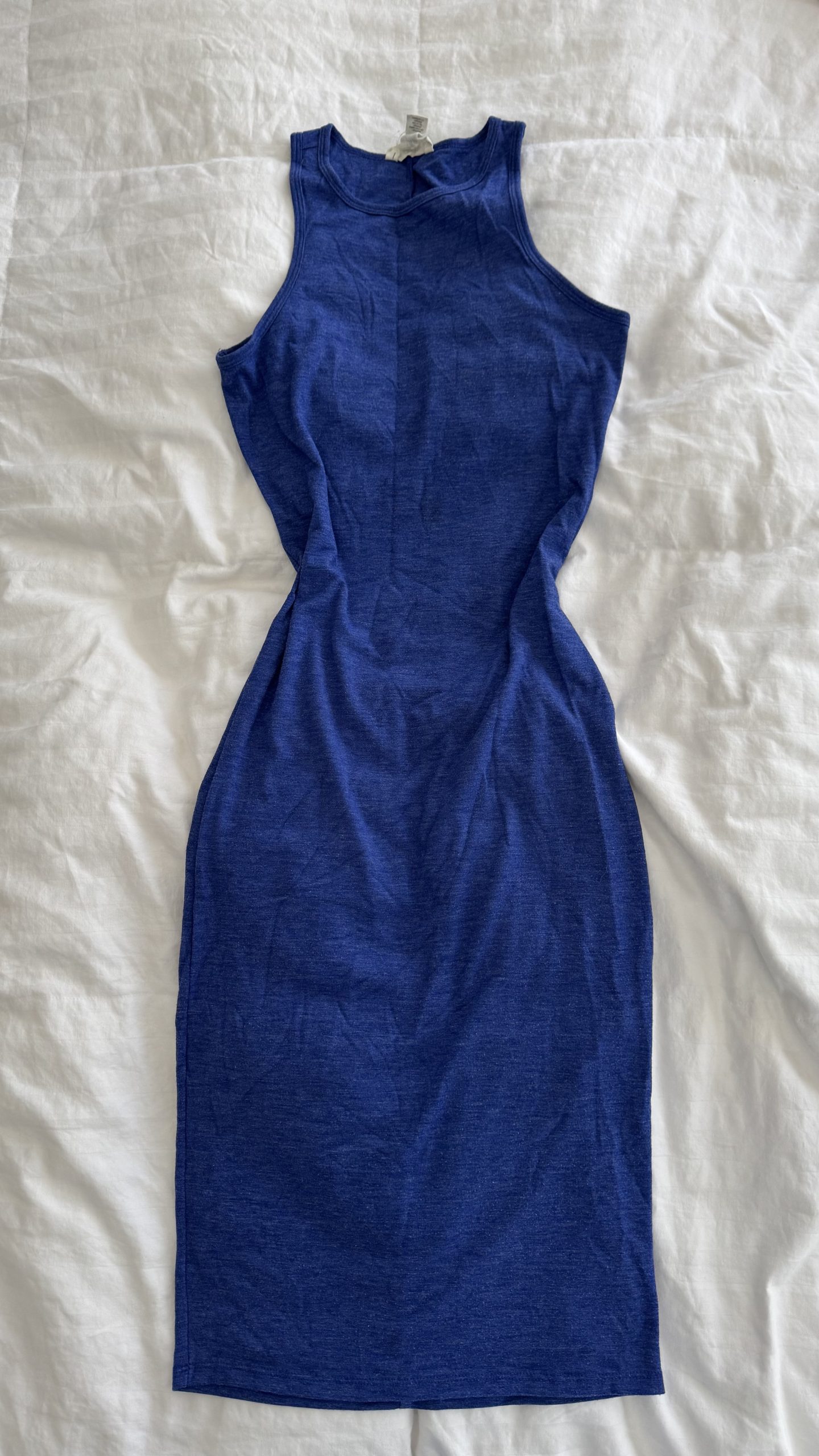 Vestido azul lycra